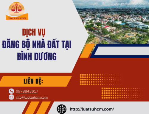 Dịch vụ đăng bộ nhà đất tại Bình Dương