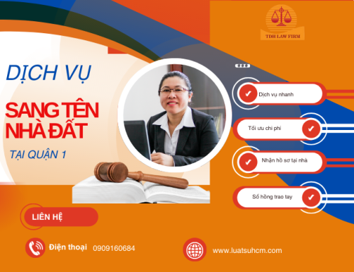 Dịch vụ đăng bộ sang tên nhà đất tại Quận 1