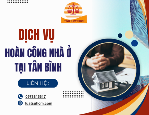 Dịch vụ hoàn công nhà ở tại Tân Bình