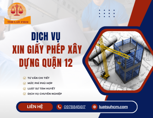 Dịch vụ xin giấy phép xây dựng Quận 12