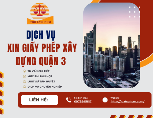 Dịch vụ xin giấy phép xây dựng Quận 3