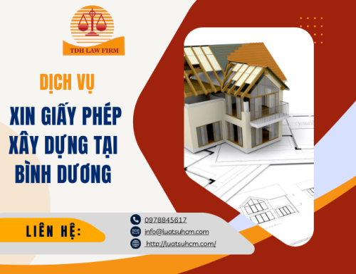Dịch vụ xin giấy phép xây dựng tại Bình Dương