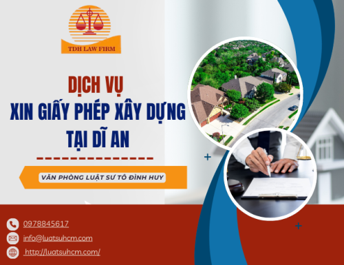 Dịch vụ xin giấy phép xây dựng tại Dĩ An