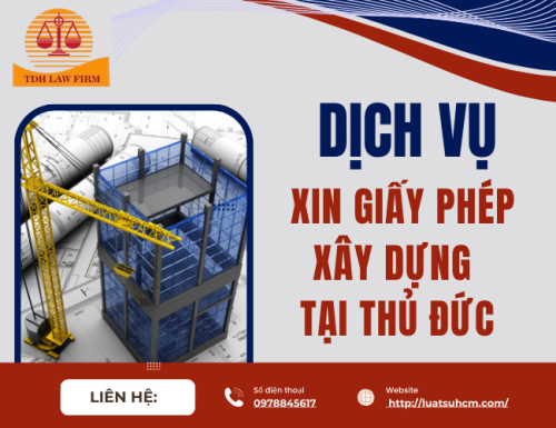 Dịch vụ xin giấy phép xây dựng tại Thủ Đức