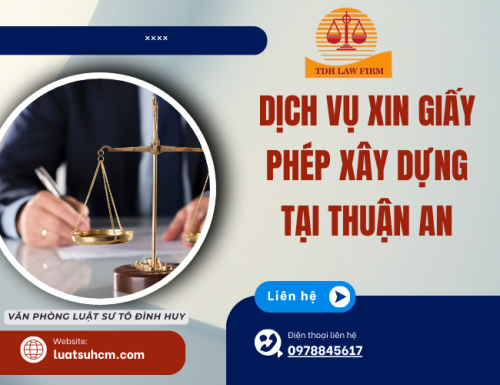 Dịch vụ xin giấy phép xây dựng tại Thuận An