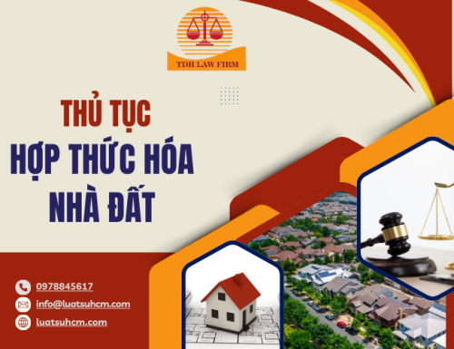 Thủ tục hợp thức hóa nhà đất