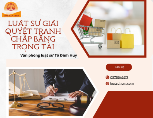 Luật sư giải quyết tranh chấp bằng trọng tài