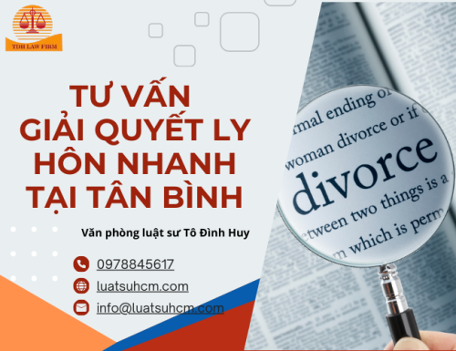 Tư vấn giải quyết ly hôn nhanh tại Tân Bình