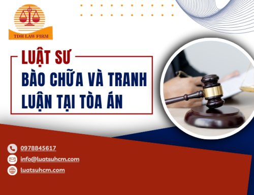 Luật sư bào chữa và tranh luận tại tòa án