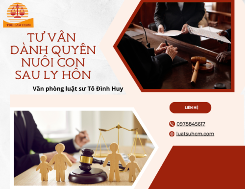 Tư vấn dành quyền nuôi con sau ly hôn