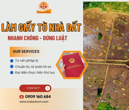 Tư vấn làm giấy tờ nhà đất nhanh