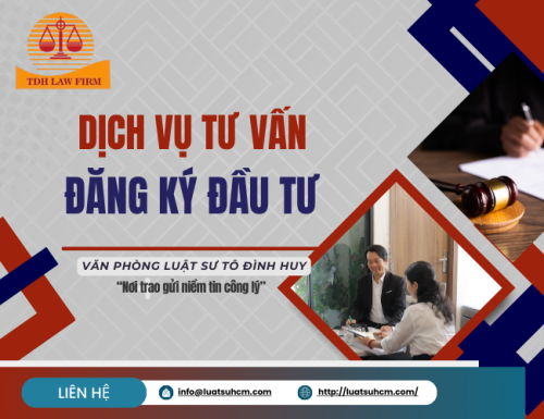 Dịch vụ luật sư tư vấn đăng ký đầu tư