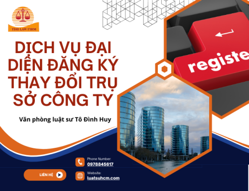 Dịch vụ đại diện đăng ký thay đổi trụ sở công ty