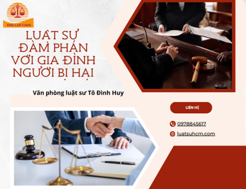 Luật sư đàm phán với gia đình người bị hại