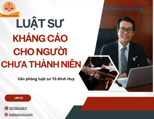 Luật sư kháng cáo cho người chưa thành niên