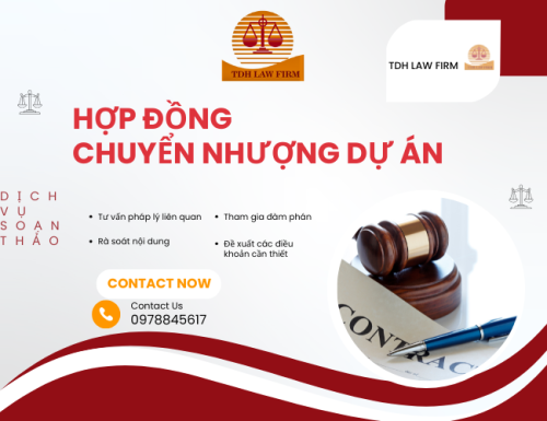 Tư vấn soạn thảo hợp đồng chuyển nhượng dự án