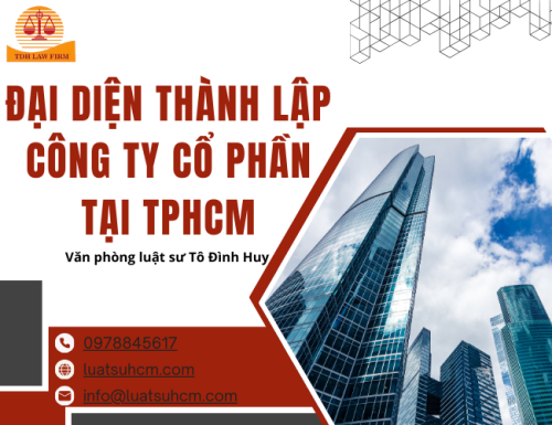 Đại diện thành lập công ty cổ phần tại TpHCM