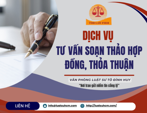 Tư vấn soạn thảo Hợp đồng, thỏa thuận