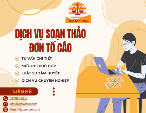 Dịch vụ soạn thảo Đơn tố cáo