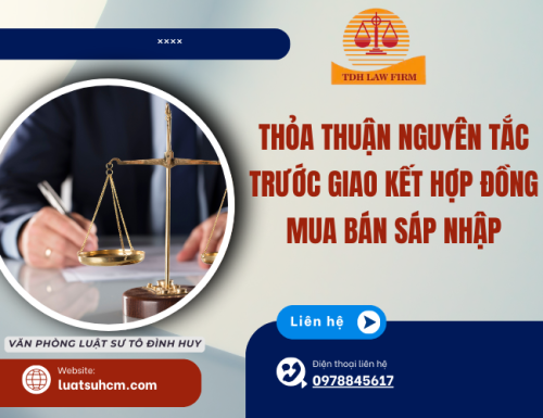 Thỏa thuận nguyên tắc trước giao kết hợp đồng mua bán sáp nhập