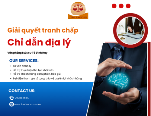 Luật sư giải quyết tranh chấp chỉ dẫn địa lý