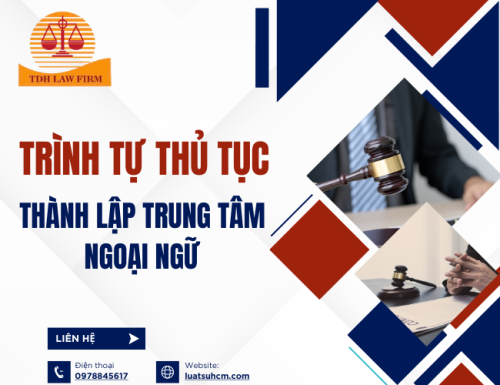 Trình tự thủ tục thành lập trung tâm ngoại ngữ
