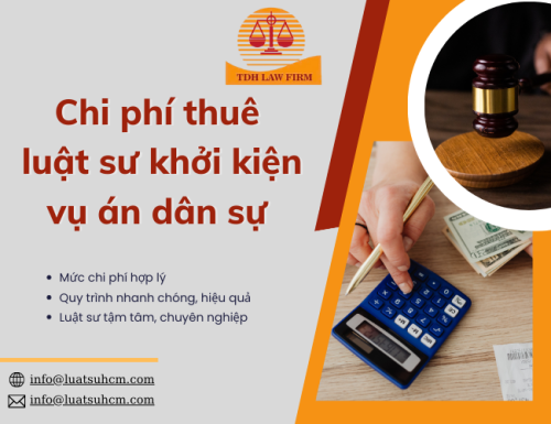 Chi phí thuê luật sư khởi kiện vụ án dân sự bao nhiêu?
