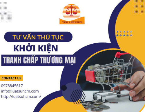 Tu van thu tuc khoi kien tranh chap thuong mai