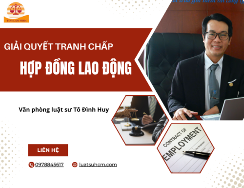 Giải quyết tranh chấp hợp đồng lao động