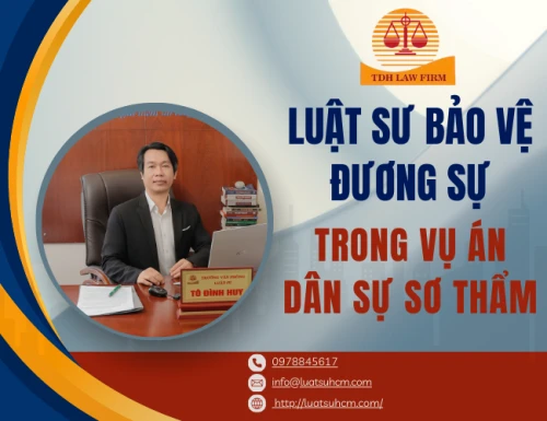 Luật sư bảo vệ đương sự trong vụ án dân sự sơ thẩm
