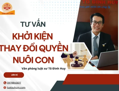 Tư vấn khởi kiện thay đổi quyền nuôi con