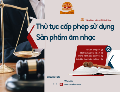 Hướng dẫn thủ tục cấp phép sử dụng sản phẩm âm nhạc