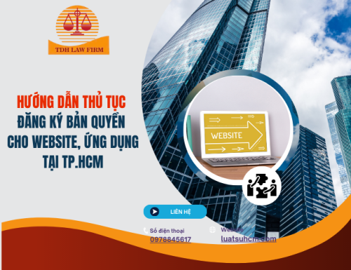 Hướng dẫn thủ tục đăng ký bản quyền cho Website, ứng dụng tại TP HCM