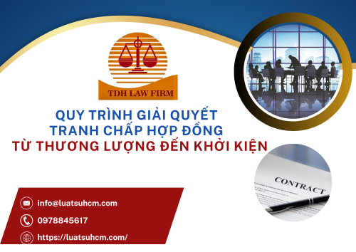 Quy trình giải quyết tranh chấp hợp đồng - từ thương lượng đến khởi kiện