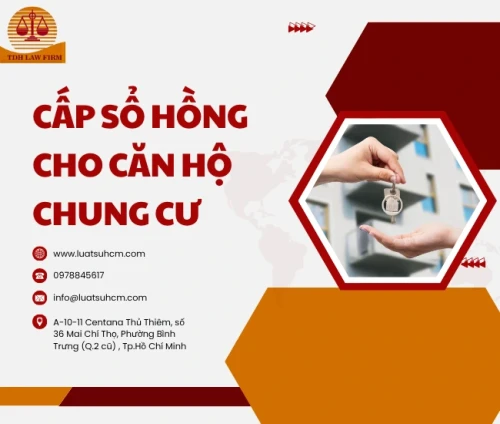 Dịch vụ cấp sổ hồng cho căn hộ chung cư