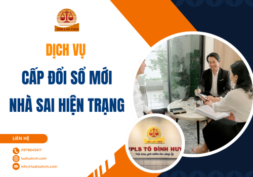 Dịch vụ cấp đổi sổ mới nhà bị sai hiện trạng