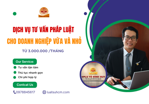 Dịch vụ tư vấn pháp luật cho doanh nghiệp vừa và nhỏ gói từ 3 000 000 tháng