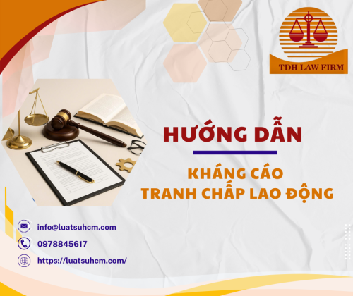 Hướng dẫn kháng cáo tranh chấp lao động