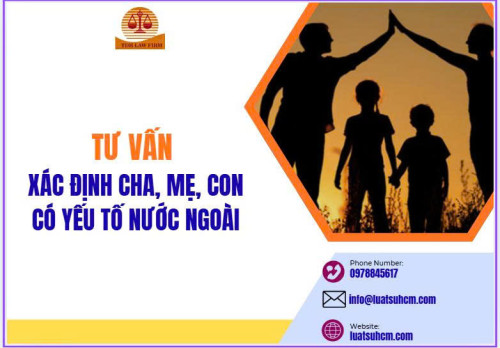 Tư vấn xác định cha, mẹ, con có yếu tố nước ngoài