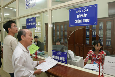 Thẩm quyền công chứng, chứng thực các hợp đồng liên quan đến nhà đất