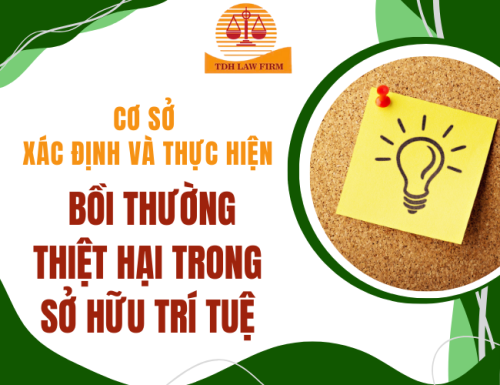 Cơ sở xác định và thực hiện bồi thường thiệt hại trong sở hữu trí tuệ