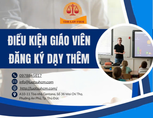 Dieu kien giao vien dang ky day them