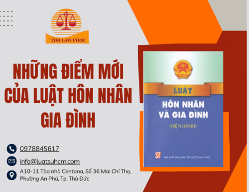 Những điểm mới của Luật Hôn nhân gia đình