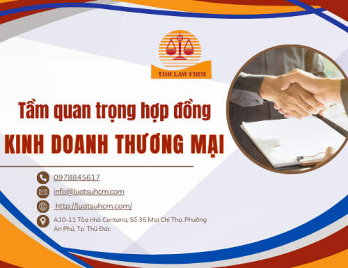 tầm quan trọng hợp đồng kinh doanh thương mại