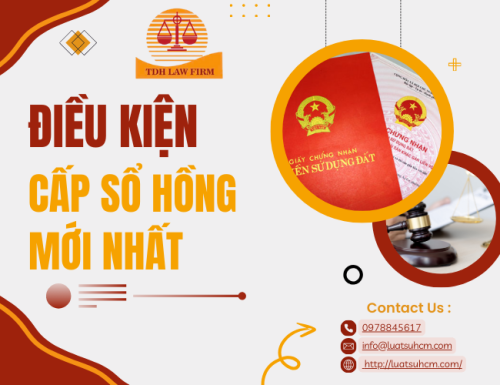 Điều kiện cấp sổ hồng mới nhất