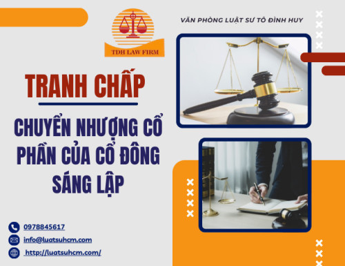 tranh chấp chuyển nhượng cổ phẩn của cổ đông sáng lập
