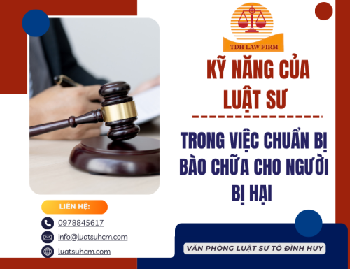 Kỹ năng của Luật sư trong việc chuẩn bị bào chữa cho người bị hại