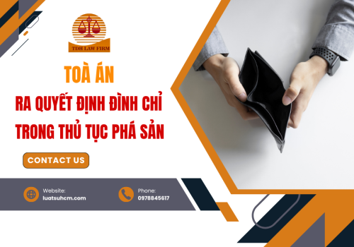Quyết định đình chỉ trong giải quyết vụ án phá sản