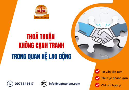 Thoả thuận không cạnh tranh trong quan hệ lao động là gì?