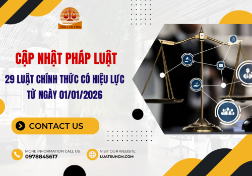[CẬP NHẬT] 29 Luật chính thức có hiệu lực từ ngày 01-01-2026